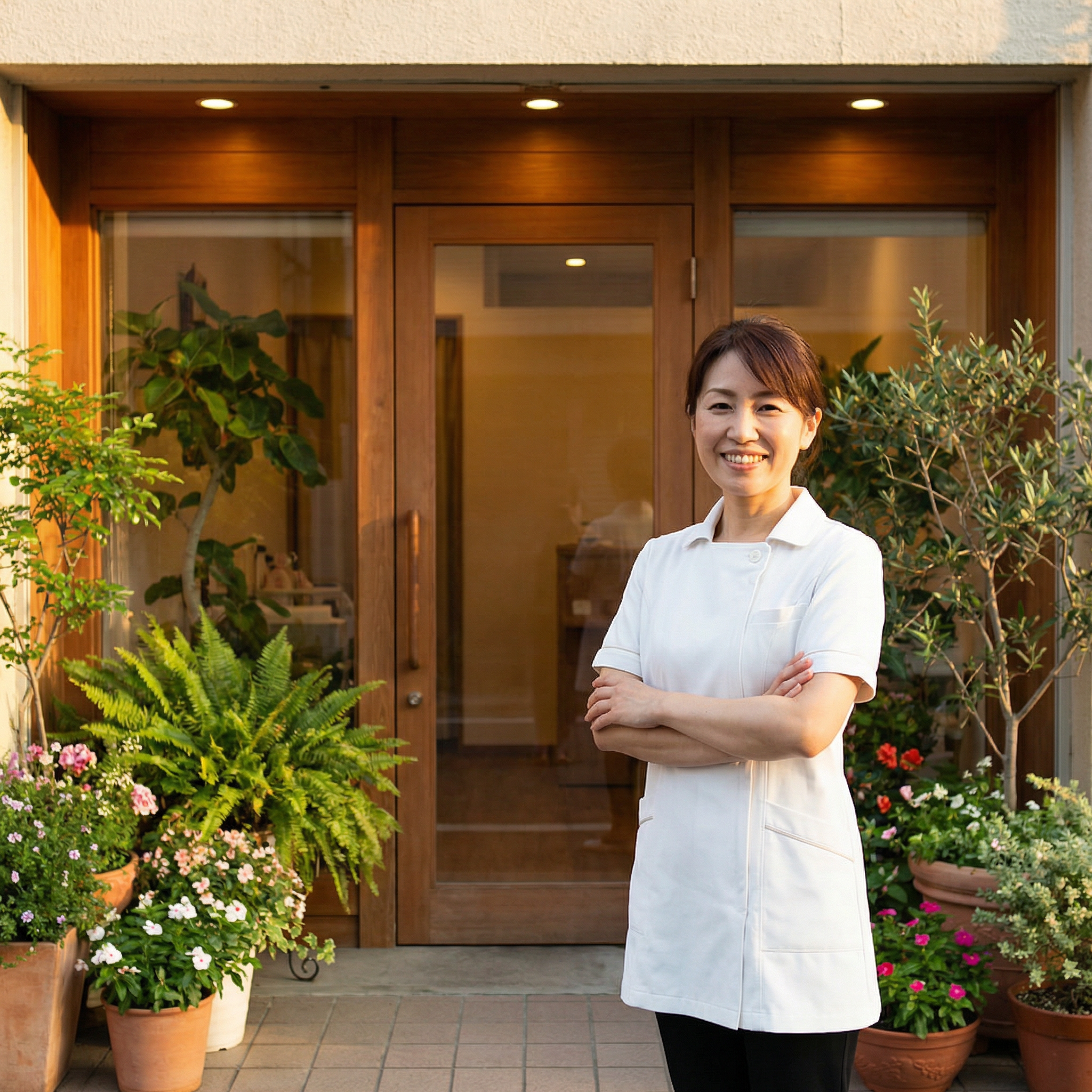 アカデミー卒業後に独立開業した女性